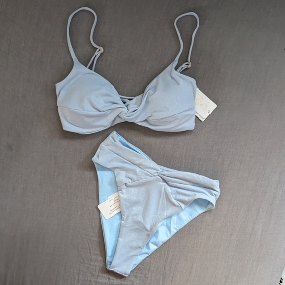 L*Space Ringo Nancy Lee Bikini Top Bottoms - Picture 4 of 8